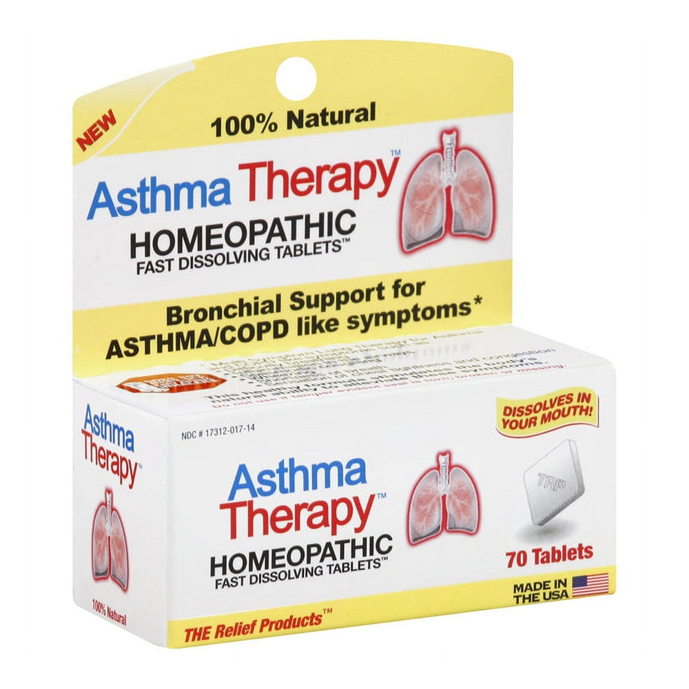 Trp Asthma Therapy Fast Dissolving Tablets, Homeopathic, 70 Ea